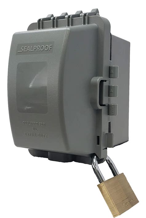 Sealproof 1-Gang Weatherproof In Use Outlet Cover | Horizontal/Vertical Outdoor Plug and ...