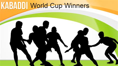 Kabaddi world cup History - All-time Winners List by Year - Sports history