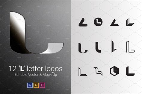 12 L Letter Logos - Vector & Mock-Up | Branding & Logo Templates ...