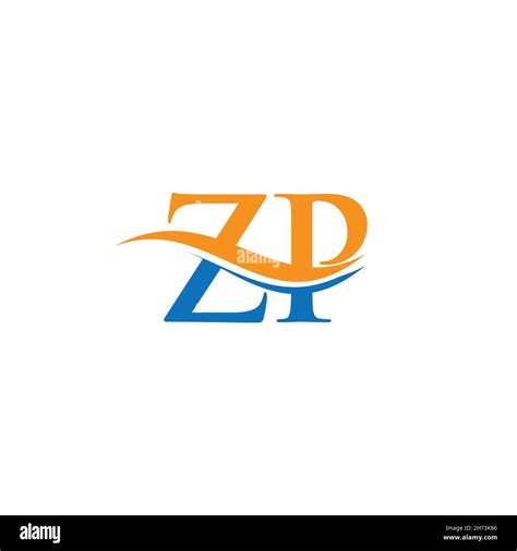 ZP logo Design. Premium Letter ZP Logo Design with water wave concept Stock Vector Image & Art ...