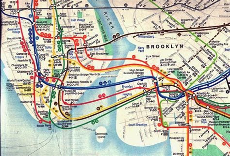 Nyc Subway Map 1979 - Crissy Christine