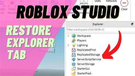 Roblox Studio How to Find Explorer Tab and Properties Tab - YouTube