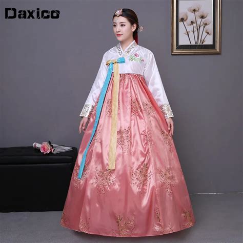 Sequined Korean Traditional Costume Hanbok for Female | Korea Palace ...