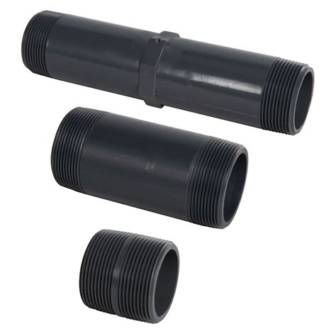 2" Pipe x 10" Length Threaded Pipe Nipple | U.S. Plastic Corp.