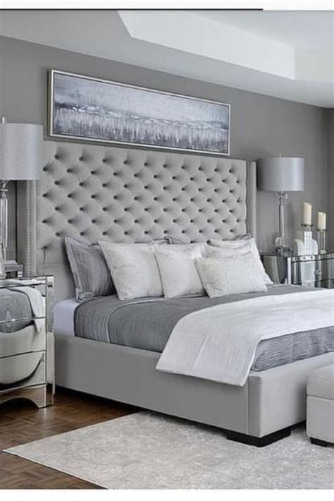 20+ Grey Bed Frame Room Ideas – The Urban Decor