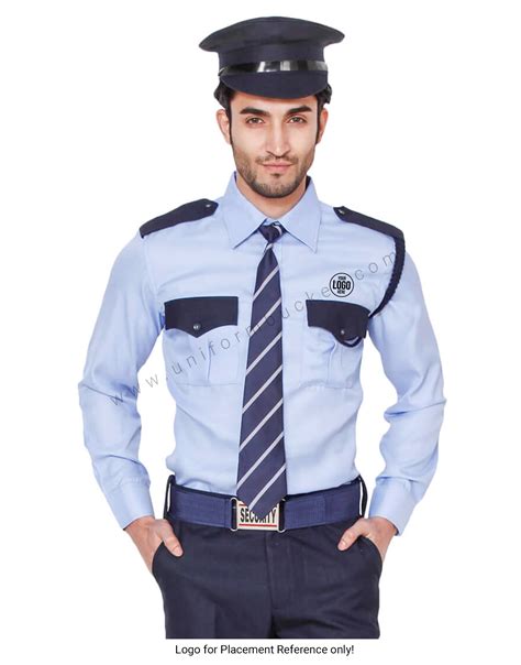 Buy Blue Security Guard/Driver Shirt For Men Online @ Best Prices in India | Uniform Bucket ...