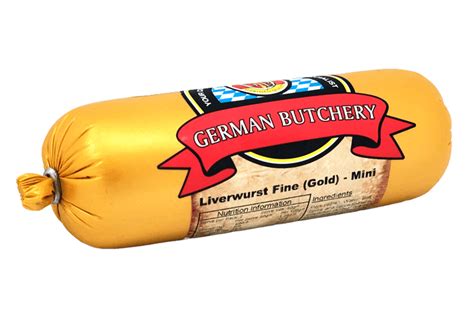 Liverwurst Gold Fine - Products - German Butchery