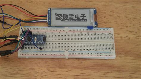 E-Paper Display Partial Refresh With Arduino (with Pictures) - Instructables