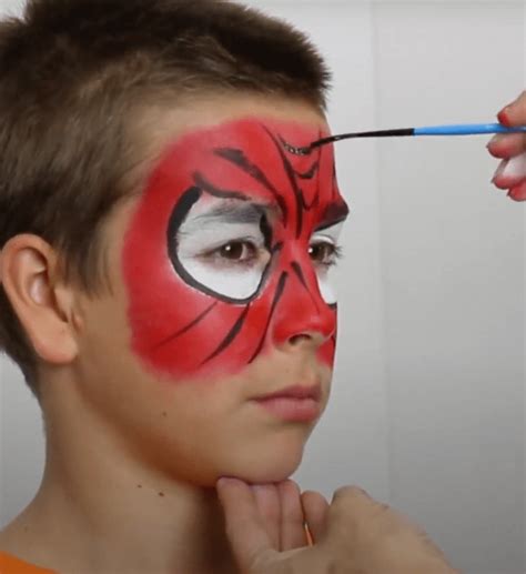 Face paint spiderman design | with bonus video