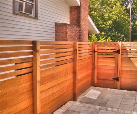 Custom Wood - Portfolio - Straight Line Fence Front Yard Fence, Diy Fence, Fence Landscaping ...