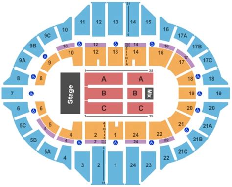 Peoria Civic Center - Arena Tickets in Peoria Illinois, Seating Charts ...