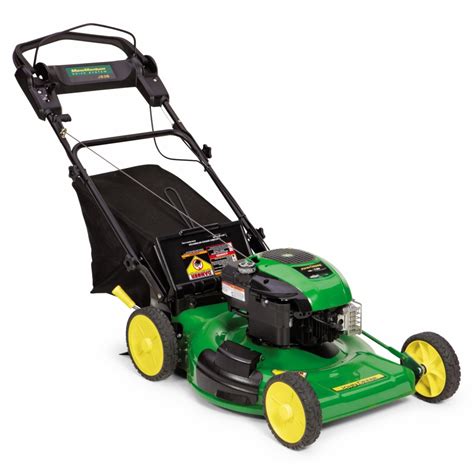 John Deere 190cc 22-in Self-Propelled Rear Wheel Drive Gas Lawn Mower with Mulching Capability ...