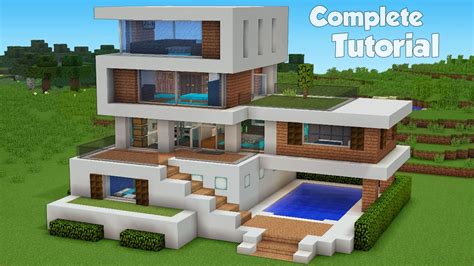 How To Make A Modern House In Minecraft Pe Easy | Psoriasisguru.com