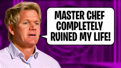 MasterChef: Gordon Ramsay Revealed The Show RUINED HIS LIFE.. – Instant ...