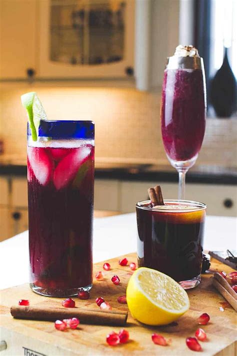 Red Wine Cocktail Recipes for Winter Christmas Drinks | Bespoke-Bride ...