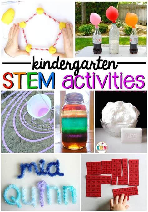 Stem Activities For Kindergarten - Kindergarten