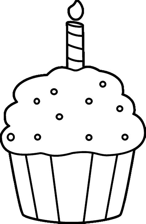 Cupcakes And Cakes Coloring Pages - Franklin Morrison's Coloring Pages