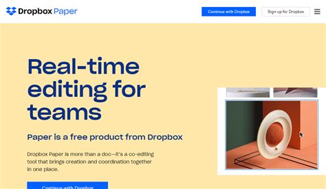 Dropbox Paper - Productivity | Explore 10,000+ AI Tools & Explore Best Alternatives