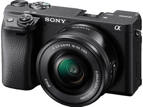 SONY Alpha 6400 Kamera, 16-50 mm Objektiv | MediaMarkt