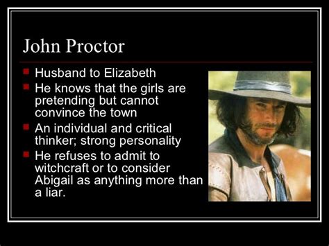 the crucible john proctor traits