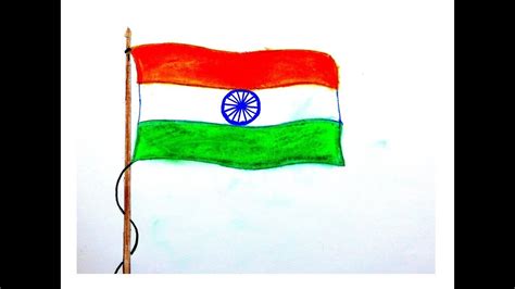 Indian National Flag Drawing Pictures ~ Flag Indian National India ...