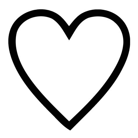 Line Drawing Heart - ClipArt Best