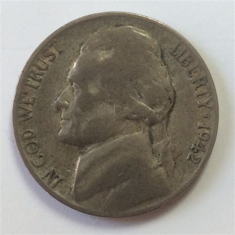 1942-P Jefferson War Nickel Obverse | Coin Collectors Blog