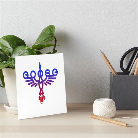 "logos goose rock band logo" Art Board Print by ftomaselli5a | Redbubble