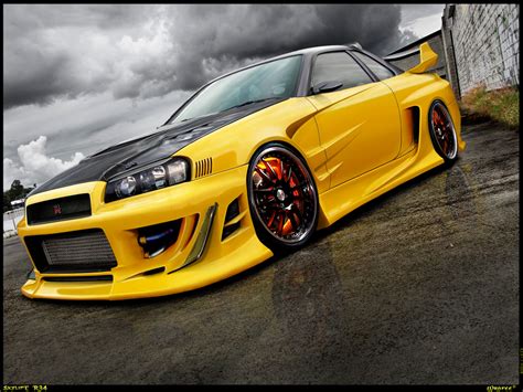 Nissan skyline gt r34 history