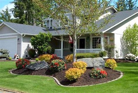 90 Simple and Beautiful Front Yard Landscaping Ideas on A Budget (55 ...