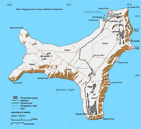 Large detailed map of Christmas Island with roads | Christmas Island | Asia | Mapsland | Maps of ...