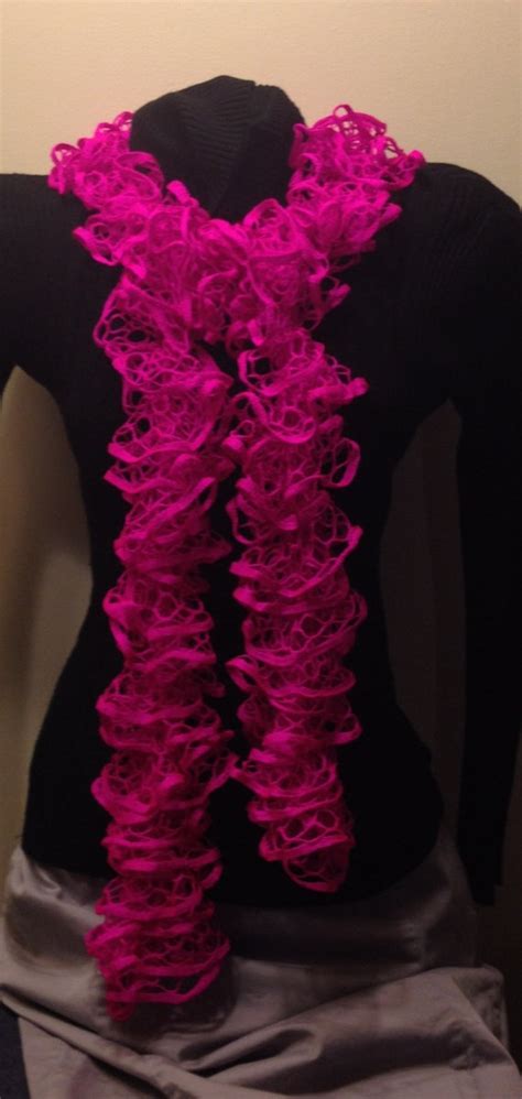 Items similar to Neon Pink Fashion Scarf on Etsy