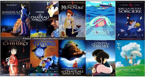 Miyazaki Studio Ghibli Lot 10 Original French Rolled Movie Posters 53x40 Mint | eBay