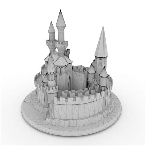 Castle 3d printing model