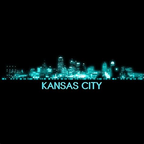 Kansas City Skyline Digital Art by Jared Davies - Fine Art America