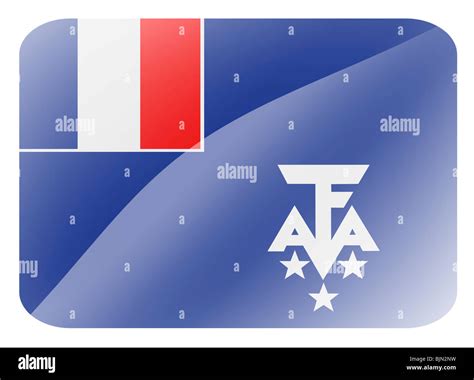 French Southern & Antarctic Lands flag Stock Photo - Alamy