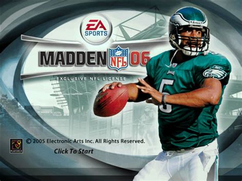 Madden NFL 06 Screenshots for Windows - MobyGames