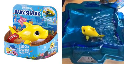 This robotic Baby Shark Toy will sing and swim in water, now available ...