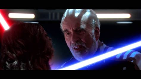 Dooku's Death but I dub the entire scene myself - YouTube