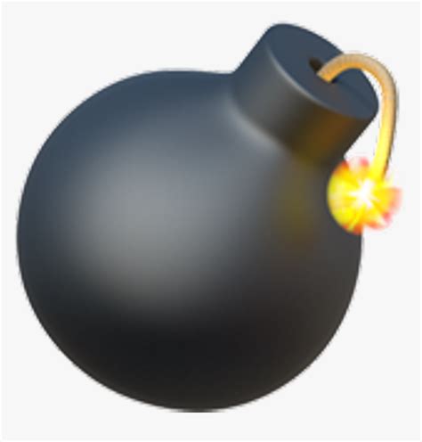 Iphone Bomb Emoji , Png Download - Iphone Bomb Emoji, Transparent Png ...