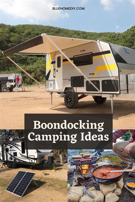 Make Boondocking Camping More Comfortable With These 8 Ideas