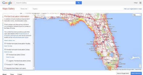 Florida Hurricane Evacuation Map - Printable Maps