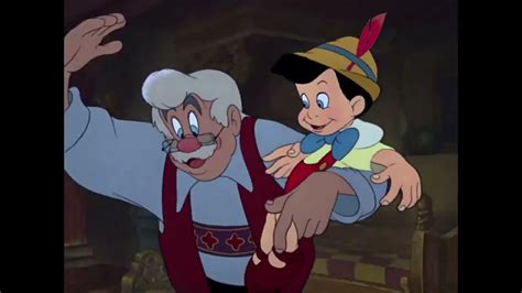 Pinocchio (1940) Ending Scene - YouTube