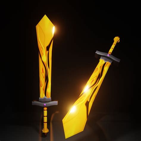 Low poly magical sword - Finished Projects - Blender Artists Community