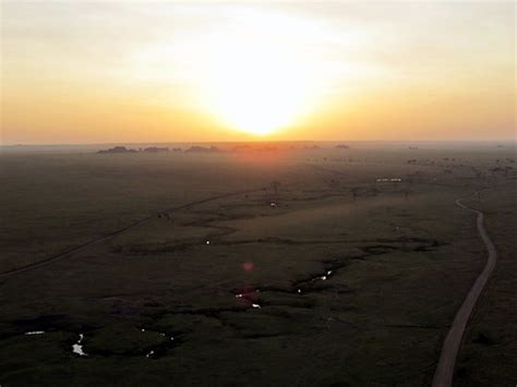 Sunrise - Serengeti Hot Air Balloon Ride - Serengeti Natio… | Flickr