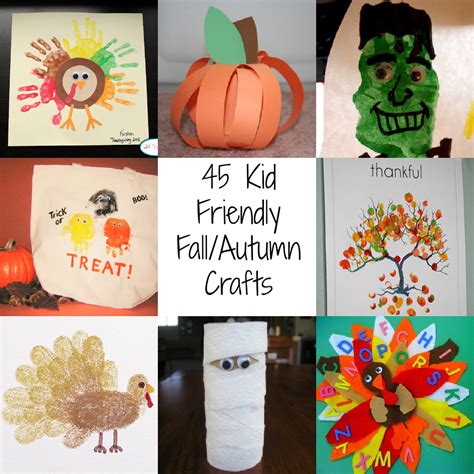 45 Kid Friendly Fall/Autumn Crafts - A Spectacled Owl