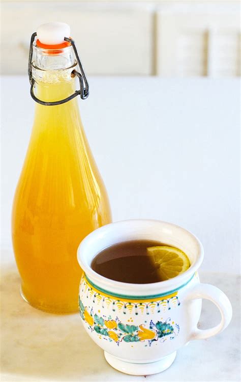 Turmeric Ginger Tea Recipe with Cinnamon, Lemon and Honey - Rainbow ...