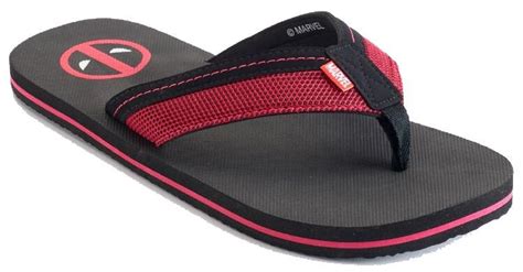 Kohls Men's Deadpool Flip-Flops Sandals (XLarge (12-13)): Buy Online at Low Prices in India ...