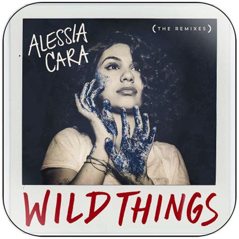 Alessia Cara Wild Things The Remixes Album Cover Sticker Album Cover ...