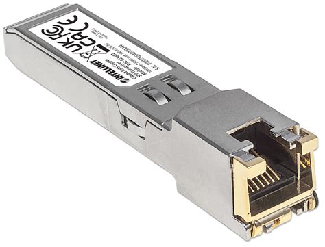 Intellinet Gigabit RJ45 Copper SFP Transceiver Module (523882)